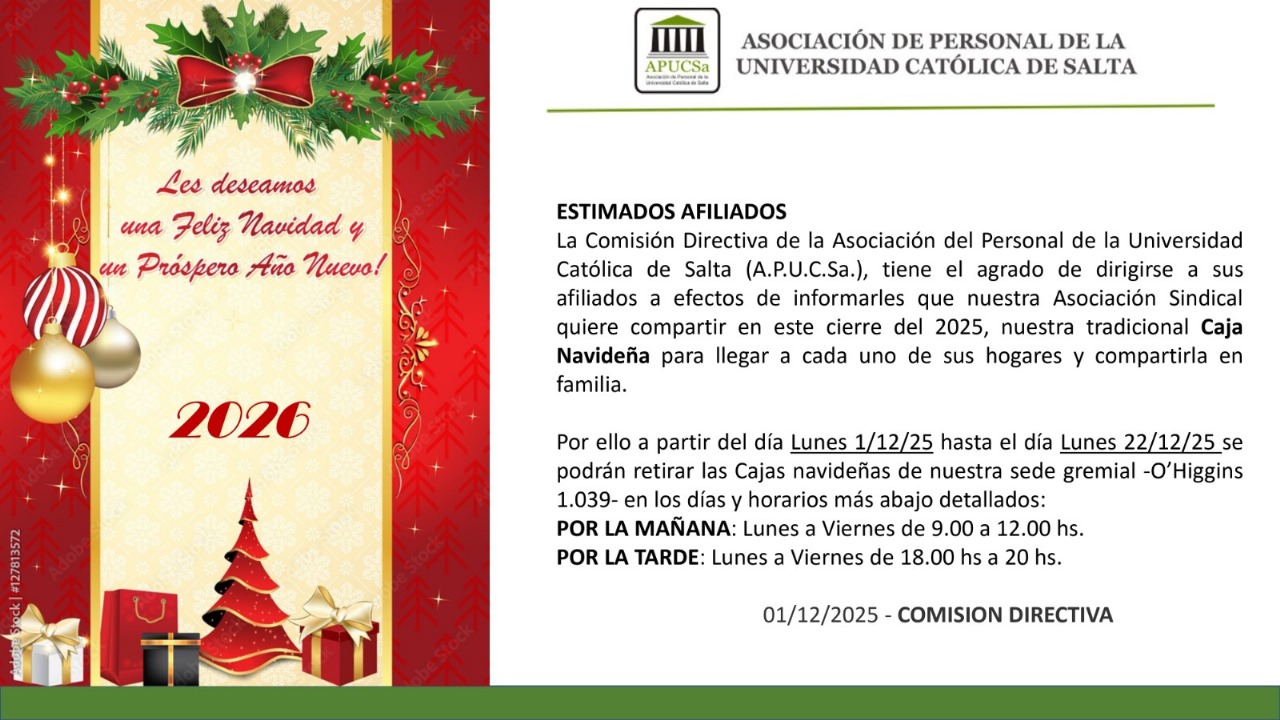 Caja Navideña 2025